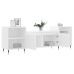 vidaXL Mueble para TV madera contrachapada blanco 160x35x55 cm