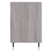 Mueble para TV madera contrachapada gris Sonoma 160x35x55 cm