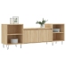 Mueble para TV madera contrachapada roble Sonoma 160x35x55 cm