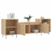 Mueble para TV madera contrachapada roble Sonoma 160x35x55 cm