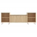 Mueble para TV madera contrachapada roble Sonoma 160x35x55 cm