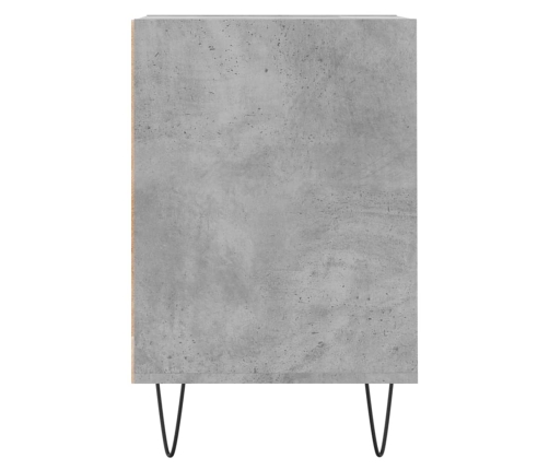 Mueble para TV madera contrachapada gris hormigón 160x35x55 cm