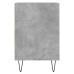 Mueble para TV madera contrachapada gris hormigón 160x35x55 cm