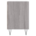 Mueble para TV madera contrachapada gris Sonoma 160x35x55 cm