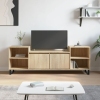 Mueble para TV madera contrachapada roble Sonoma 160x35x55 cm