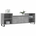 Mueble para TV madera contrachapada gris hormigón 160x35x55 cm