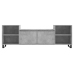 Mueble para TV madera contrachapada gris hormigón 160x35x55 cm