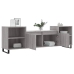 Mueble para TV madera contrachapada gris Sonoma 160x35x55 cm