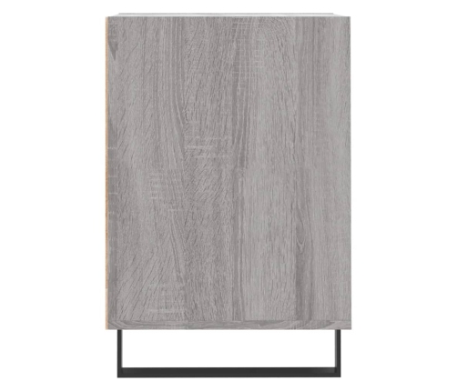 Mueble para TV madera contrachapada gris Sonoma 160x35x55 cm