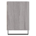 Mueble para TV madera contrachapada gris Sonoma 160x35x55 cm