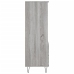 Aparador alto madera contrachapada gris Sonoma 40x36x110 cm