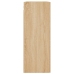 Armario de pared madera ingeniería roble Sonoma 69,5x34x90 cm