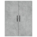 Armario de pared madera ingeniería gris hormigón 69,5x34x90 cm