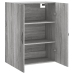 Armario de pared madera ingeniería gris Sonoma 69,5x34x90 cm