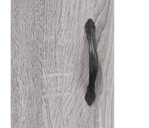 Armario de pared madera ingeniería gris Sonoma 69,5x34x90 cm