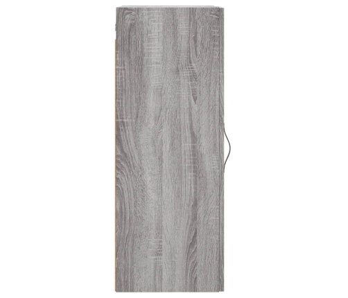 Armario de pared madera de ingeniería gris Sonoma 34,5x34x90 cm