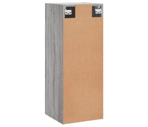 Armario de pared madera de ingeniería gris Sonoma 34,5x34x90 cm