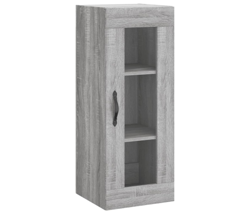 Armario de pared gris Sonoma 34,5x34x90 cm