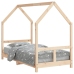 Estructura de cama para niños madera maciza de pino 80x160 cm