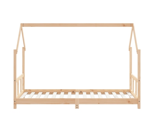 Estructura de cama infantil madera maciza de pino 90x190 cm