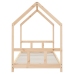 Estructura de cama infantil madera maciza de pino 90x190 cm