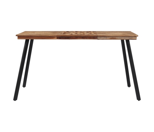 Mesa de comedor madera maciza de teca 148x97x76 cm