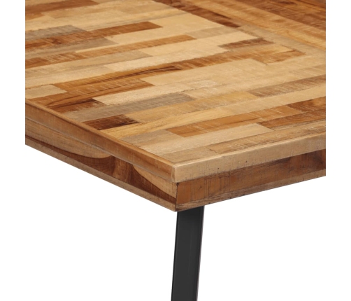 Mesa de comedor madera maciza de teca 148x97x76 cm