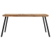 Mesa de comedor madera maciza de teca 169x98,5x76 cm