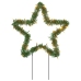 Estrella de luz decorativa Navidad con estacas 50 LED 29 cm