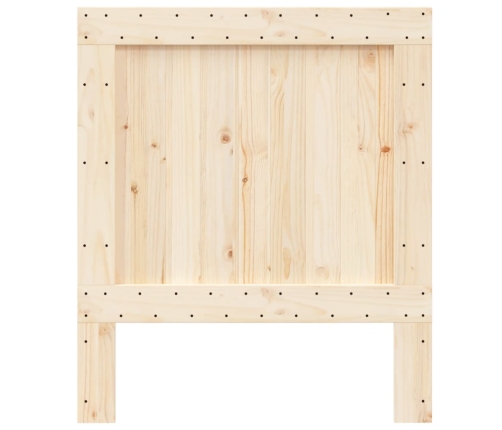 Cabecero de cama madera maciza de pino 80x104 cm