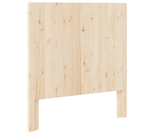 Cabecero de madera maciza de pino 100x104 cm