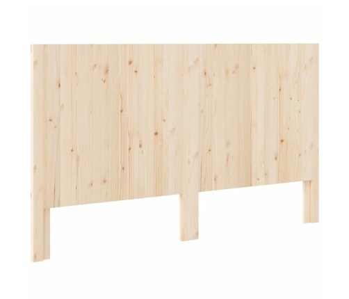 vidaXL Cabecero de madera maciza de pino 180x104 cm