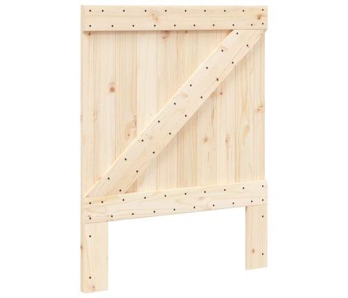 Cabecero de cama madera maciza de pino 80x104 cm