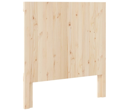 Cabecero de madera maciza de pino 100x104 cm