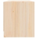 Mesita de noche madera maciza de pino 40x31x35,5 cm