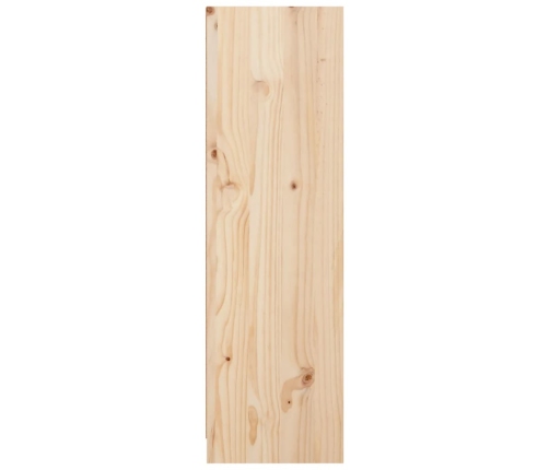 vidaXL Estantería de madera maciza de pino 70x33x110 cm