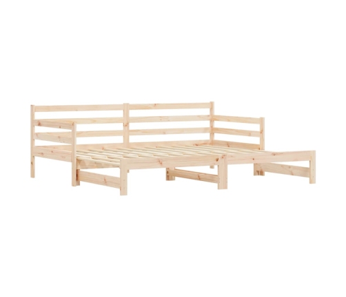 Sofá cama nido madera maciza de pino 80x200 cm