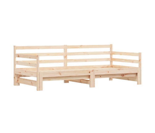 Sofá cama nido madera maciza de pino 80x200 cm