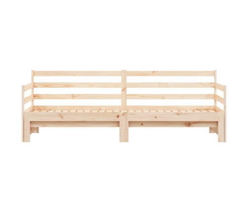 Sofá cama nido madera maciza de pino 80x200 cm