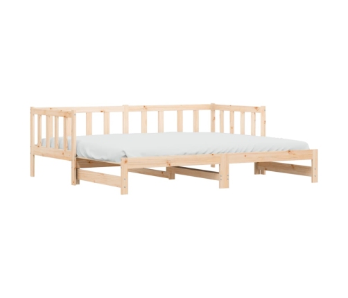 Sofá cama nido sin colchón madera maciza 90x190 cm