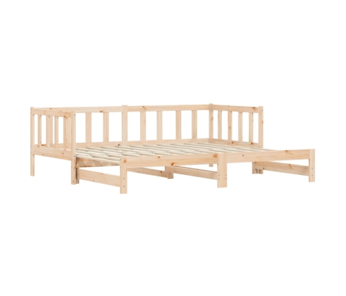 Sofá cama nido sin colchón madera maciza 90x190 cm