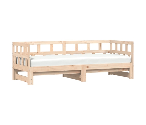 Sofá cama nido madera maciza de pino 80x200 cm