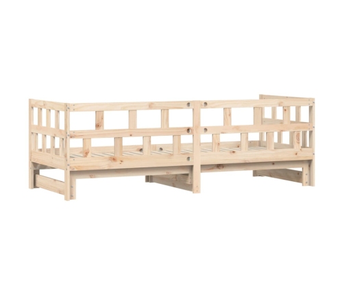 Sofá cama nido madera maciza de pino 80x200 cm