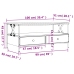 Mesa de centro madera de ingeniería gris Sonoma 100x51x45 cm