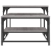 vidaXL Mesa de centro madera de ingeniería gris Sonoma 102x60x45 cm