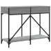 vidaXL Mesa consola madera de ingeniería gris Sonoma 100x39x78,5 cm