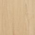 Aparador de madera de ingeniería roble Sonoma 100x35x75 cm