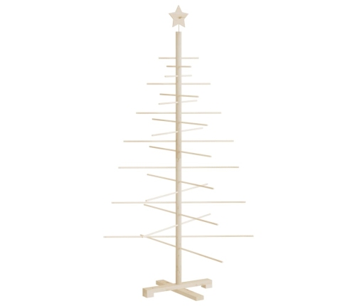 Árbol de Navidad de madera de adorno madera maciza pino 150 cm