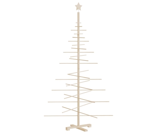 Árbol de Navidad de madera de adorno madera maciza pino 180 cm