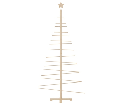 Árbol de Navidad de madera de adorno madera maciza pino 180 cm